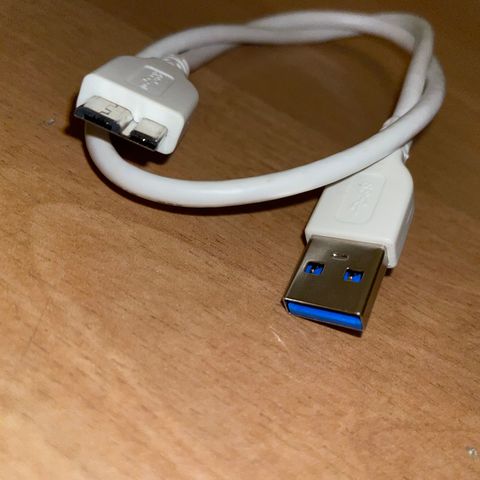 USB 3.0 / USB A to Male Micro USB B Cable