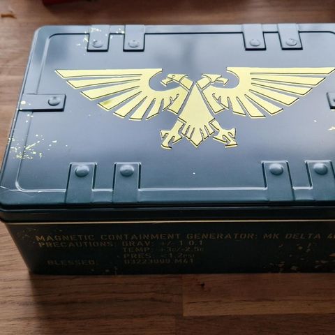 Warhammer wh40k figure case oop