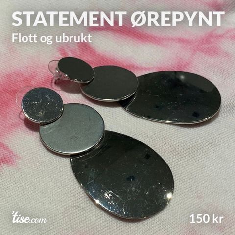 Statement ørepynt - flott til festen!