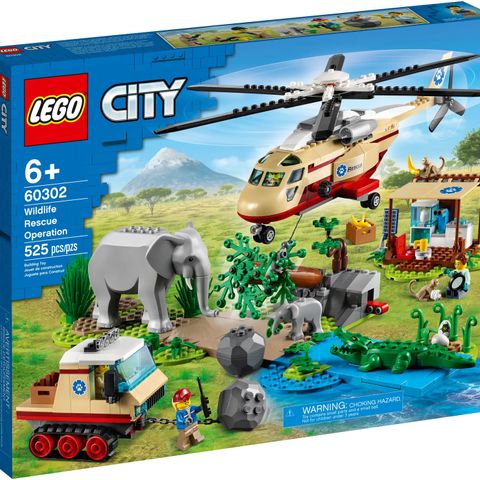 Lego city ny 60302 Elefant redning