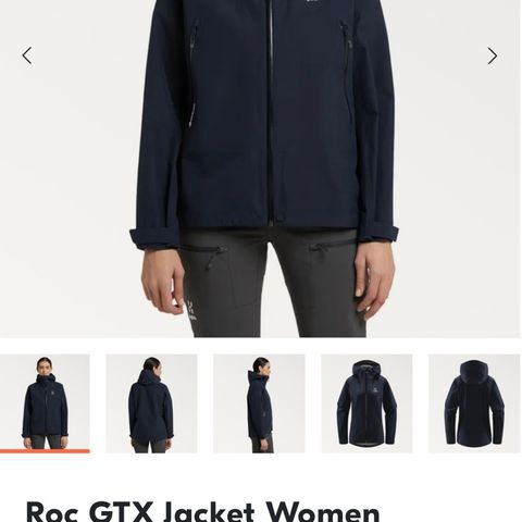 Helt ny Roc GTX jacket woman