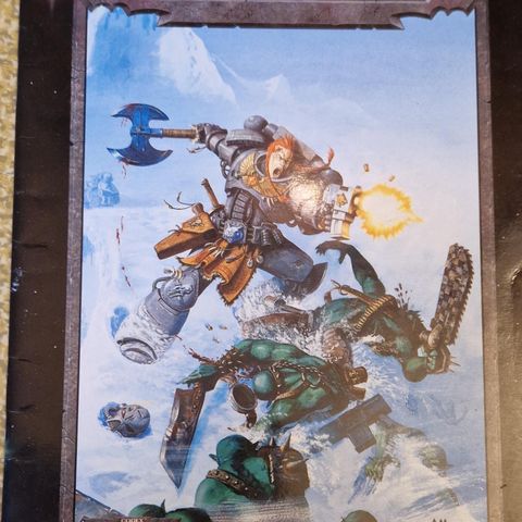 Warhammer wh40k diverse codex space wolves