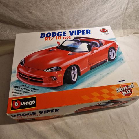 Dodge Viper og Porsche metal kit