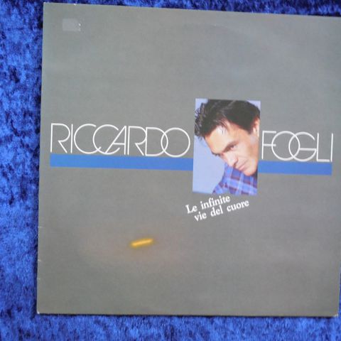 RICCARDO FOGLI - LE INFINITE VIE DEL CUORE - ITALIENSK POP 1987 - JOHNNYROCK