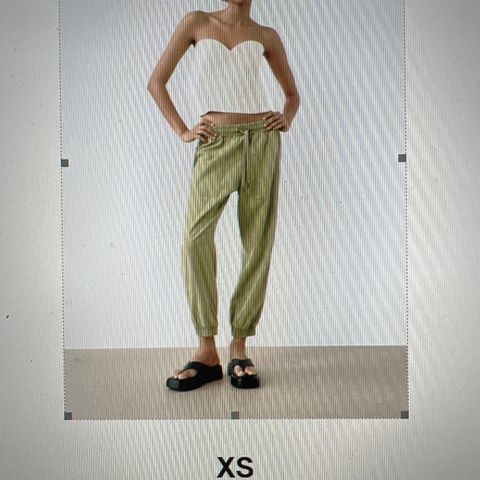 Bukse fra Zara med lommer