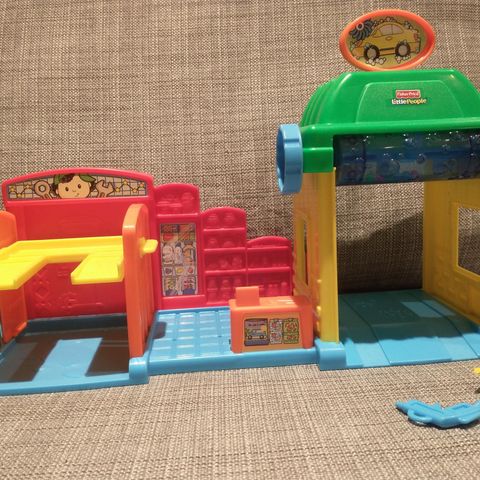 Fisher-Price Little People Car Wash m/bil