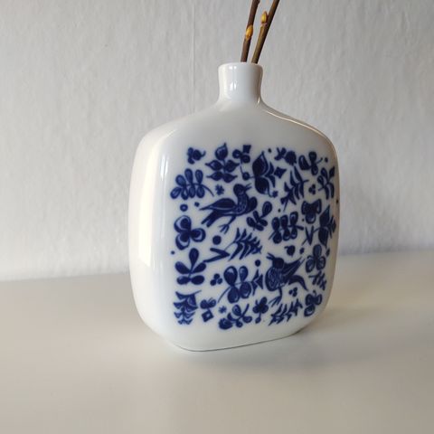 Porsgrund Porselen vase fra 60'tallet