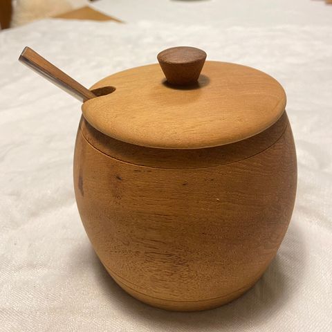 Sildekrukke / teak / Ståko Sweden / vintage