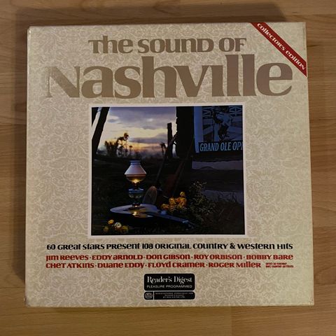 Lp, The Sound of Nashville, samleboks med 9 stk. lp’r .