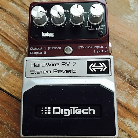 Hardwire RV-7 Stereo Reverb gitar pedal ønskes kjøpt