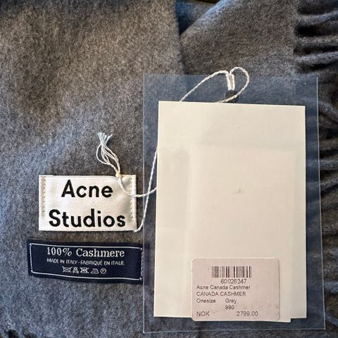 Acne Studios - Canada Cashmere - Nytt!