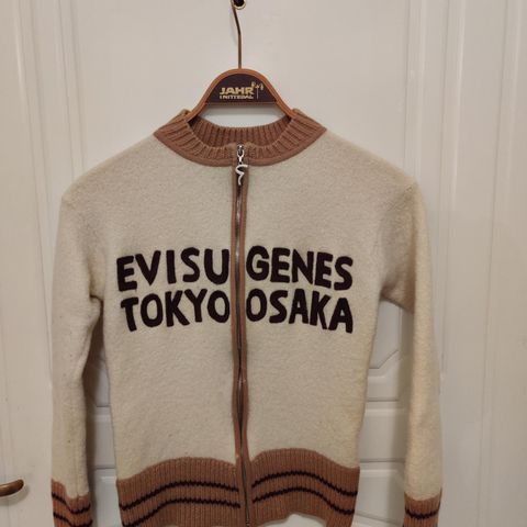 Vintage Evisu Zip-up Merino Wool