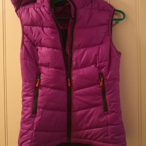 Lilla boble vest jakke