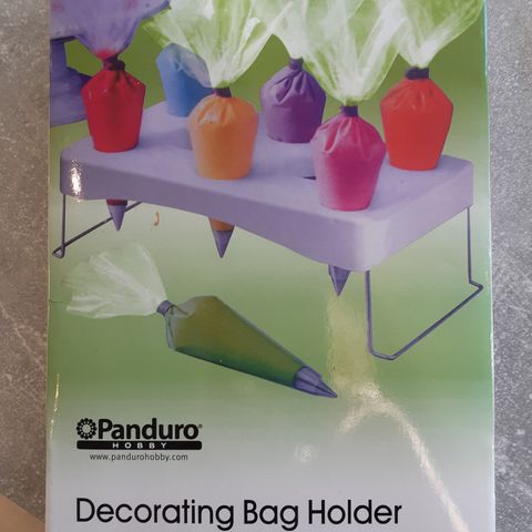 Decorating bag holder