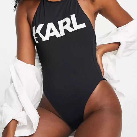 Karl Lagerfeld ny badedrakt swimsuit, str xs