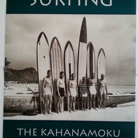 THE KAHANAMOKU BROTHERS - The first family of surfing (Plakat)