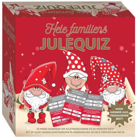 Hele familiens JULEQUIZ - hvem kjenner juletradisjonene best?