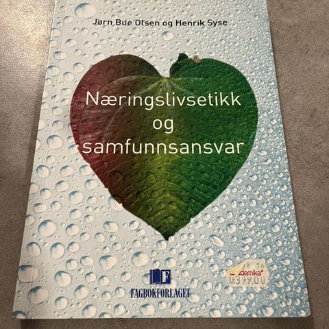 Næringslivsetikk og samfunnsansvar