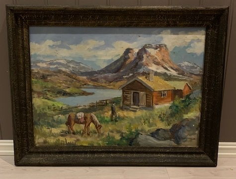 Maleri av S.T. Sørensen