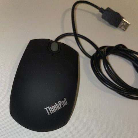 Strøken ThinkPad "reise" mus USB - noe mindre enn vanlig størrelse