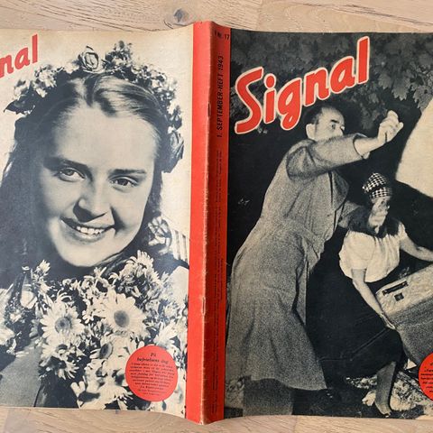 Norsk Signal nr 17-1943- meget velholdt norsk utgave