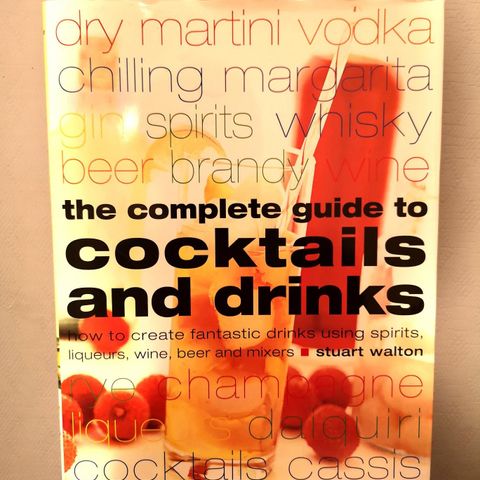 Cocktails and drinks engelsk