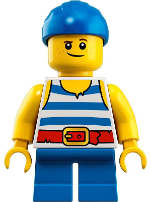 Ny Lego Ideas Pirates minifigur Jack Dark Shark Doubloons