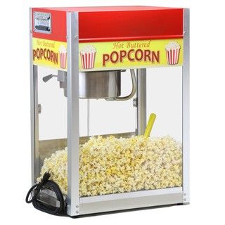 Popcornmaskin leies ut!