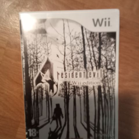 Nintendo Wii 4 Resident Evil,Wii edition spill tilsalgs