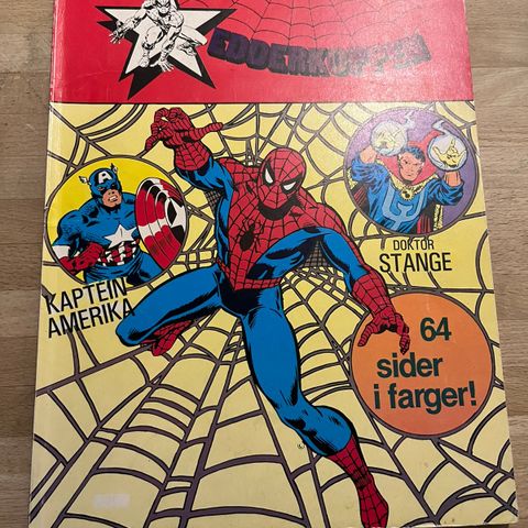 Gavealbum Edderkoppen (Spiderman / Captain America / Dr . Strange)