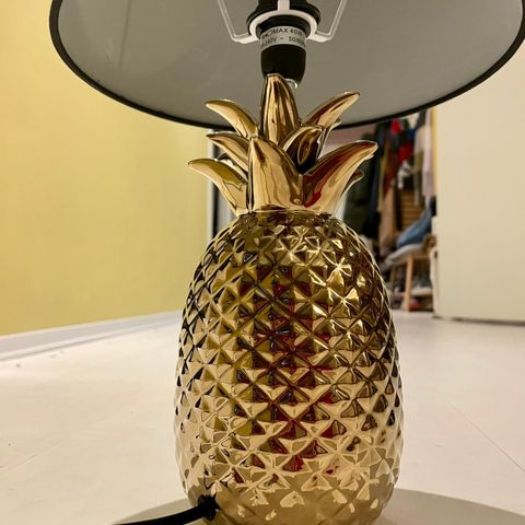 Bordlampe kitch ananas