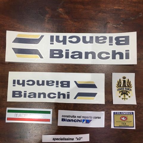 Bianchi specialissima X3 decals