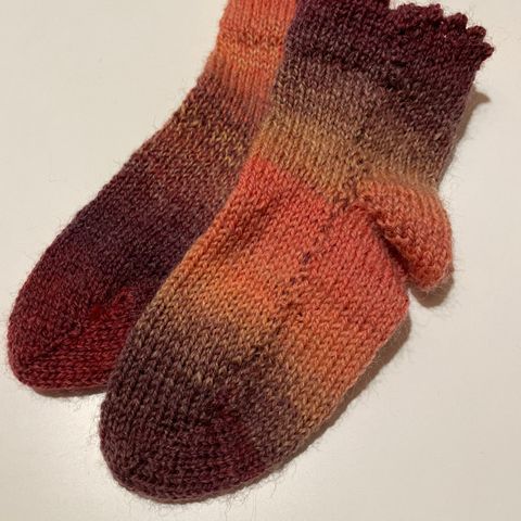 Hjemmestrikket sokker