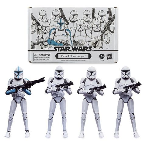 Star Wars the vintage collection Clone trooper 4 pack