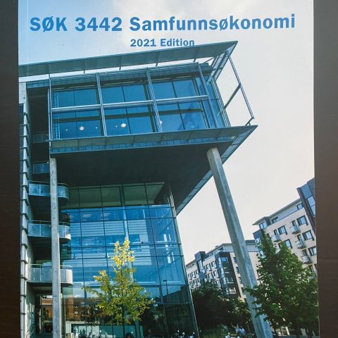 SØK3442 samfunnsøkonomi