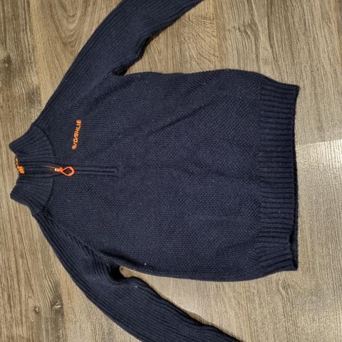 Berghans ullgenser. modell Half Zip Ice,