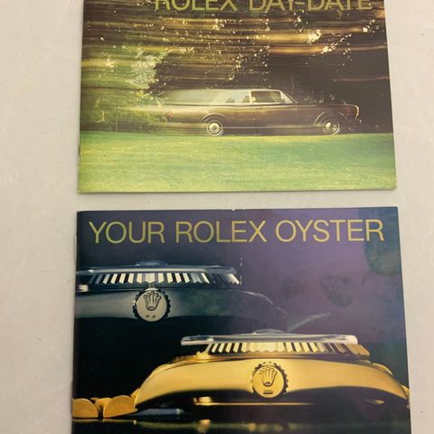 Rolex Day Date Booklet’s