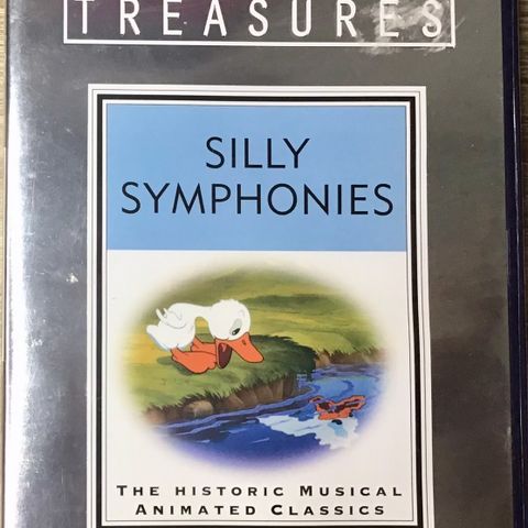 Walt Disney Treasures Silly Symphonies Dvd “UÅPNET” 🚨FORSEGLET!!