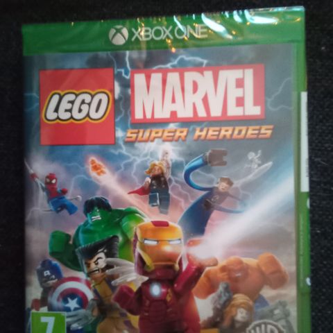 Xbox one Lego Marvel Super Heroes, ikke åpnet, i emballasjen.