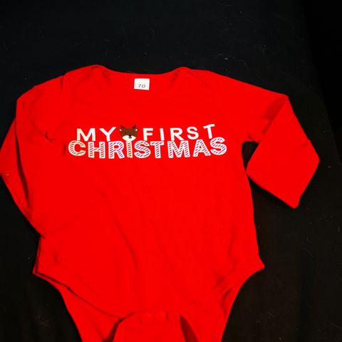 First christmas baby