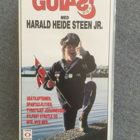 Harald Heide Steen JR Gulasj VHS 1992