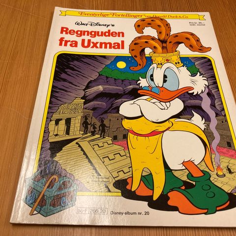 WALT DISNEY'S  REGNGUDEN FRA UXMAL - DISNEY-ALBUM Nr. 20