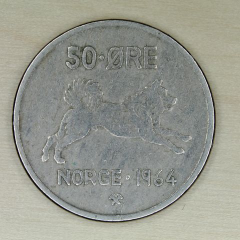 50 øre 1964 Norge   (953)