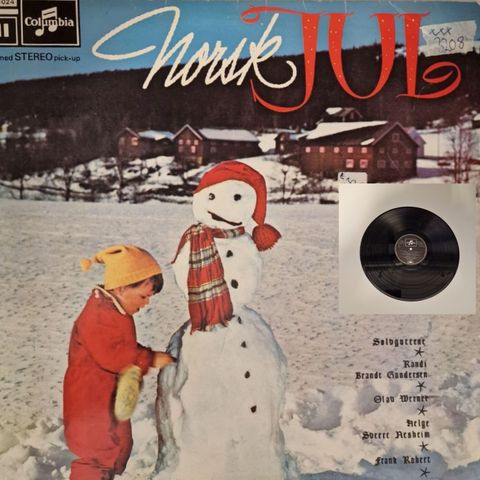 VINTAGE/RETRO LP-VINYL "NORSK JUL 1966"