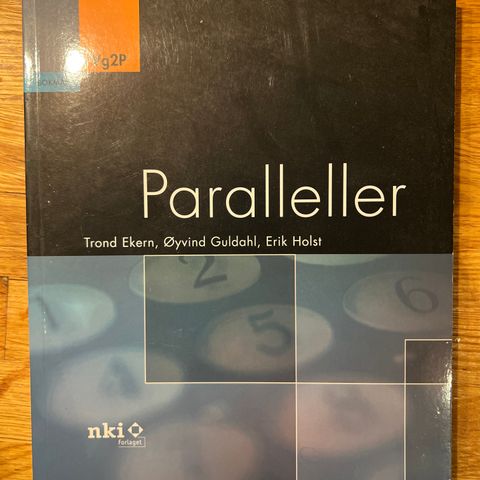 Paralleller - Forfatter: Trond Ekern, Øyvind Guldahl, Erik Holst