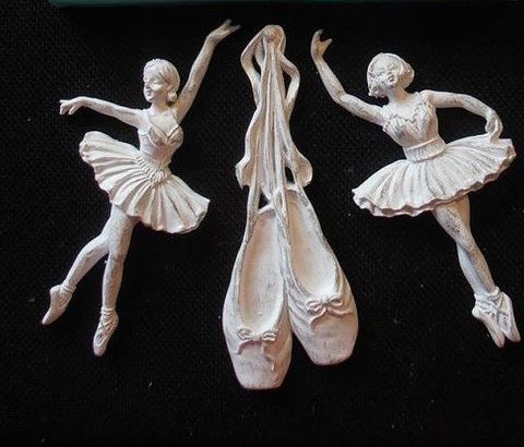 Silikon form Ballerina/Sko Kakepynt mm ny