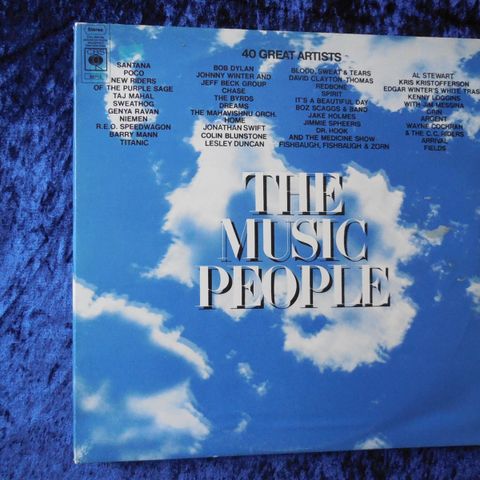 THE MUSIC PEOPLE - TIDENES ROCK SAMLING 1972 - TRIPPEL ALBUM - JOHNNYROCK