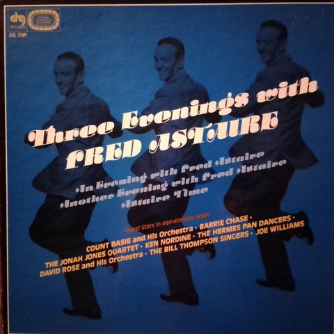 Fred astaire.three evenings with fred a.3lp i boks.1980.