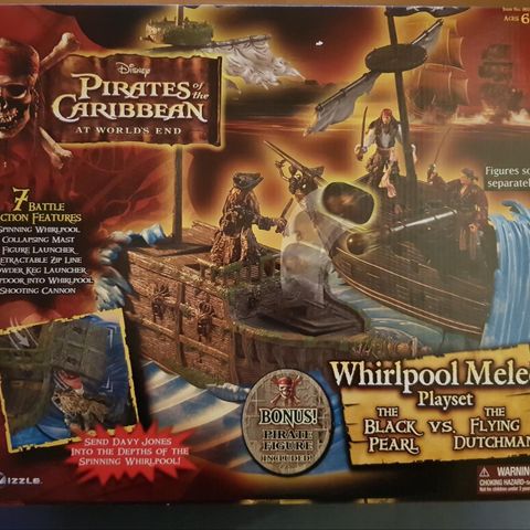 🏴 ☠️ DISNEY Pirates of the Caribbean playset - BLACK PEARL vs FLYING DUTCHMAN