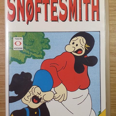 Snøfte Smith (1989) VHS Video